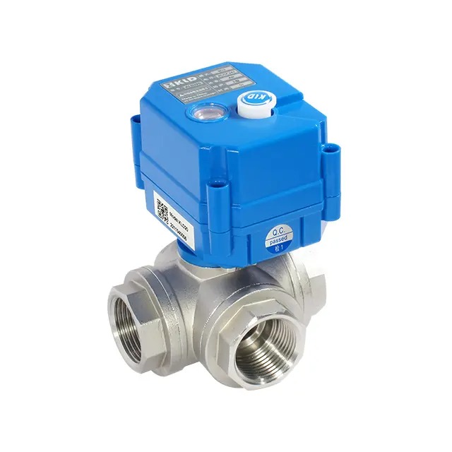 Qual è la differenza tra una valvola a solenoide e una valvola a sfera motorizzata?