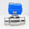KLD 200 Valvola a sfera motorizzata a 2 vie per Assemblato veloce (Tri-Clamp)