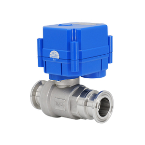 KLD 20S/SJ Super Mini Valvola a sfera motorizzata a 2 vie (Tri-Clamp)