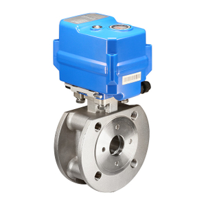 KLD 200 valvola a sfera motorizzata a 2 vie (flangia italiana)