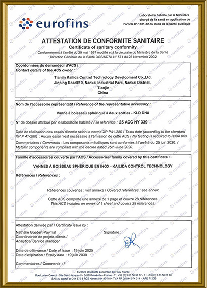 Certificazione ACS